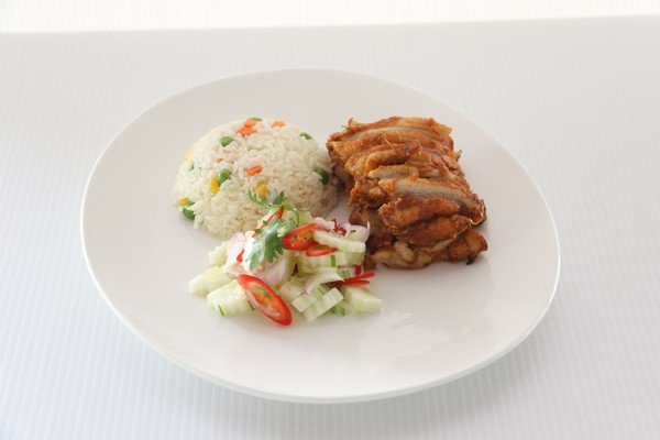 Coconut Curry Flavored Chicken Leg |แกงกะทิน่องไก่ 