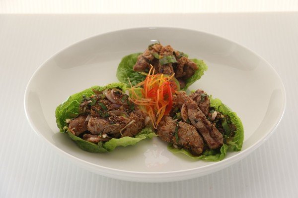 Grilled Pork Neck Salad |น้ำตกคอหมูย่าง