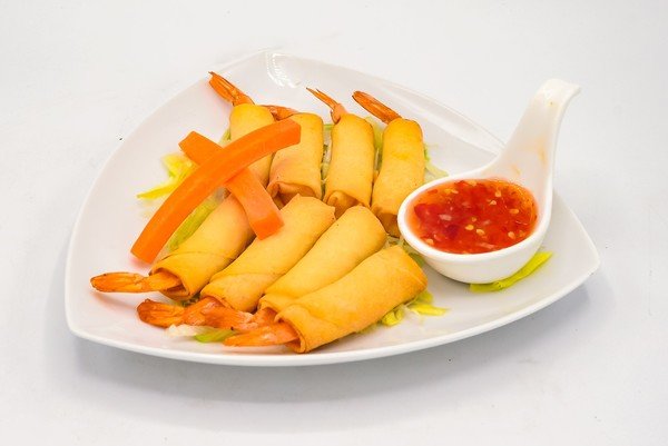 Shrimp Firecrackers |กุ้งห่มผ้าทอดกรอบ 