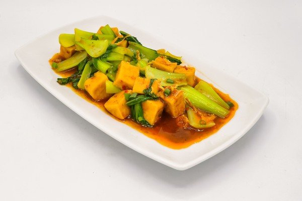 Szechuan Style Bok Choy |ผัดผักกวางตุ้งใต้หวันกับซอสเสฉวน