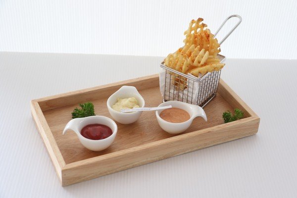 Waffle Fries |มันฝรั่งเวเฟอร์ทอดกรอบ 